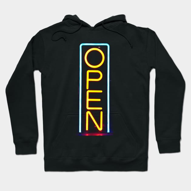 OPEN NEON Hoodie by enchantingants